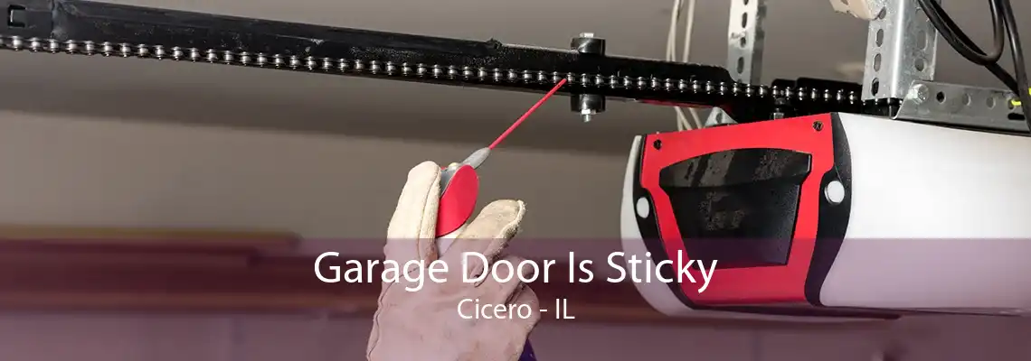 Garage Door Is Sticky Cicero - IL