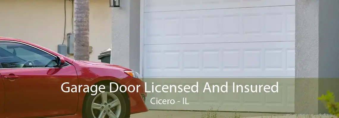 Garage Door Licensed And Insured Cicero - IL