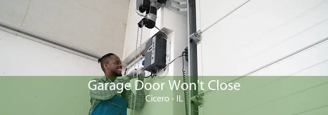 Garage Door Won't Close Cicero - IL